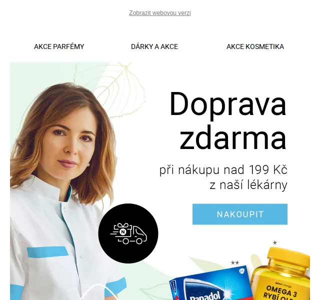 Notino: Sleva až 20 % na doplňky stravy a dárky – červen 2026 | Nuslet.cz