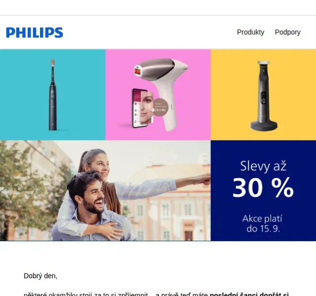 Philips: slevy až 30 % – červen 2026 | Nuslet.cz