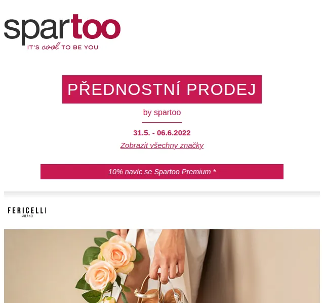 Spartoo.cz: Slevy až -70% na Fericelli, GBB, Pepe Jeans – červen 2026 | Nuslet.cz