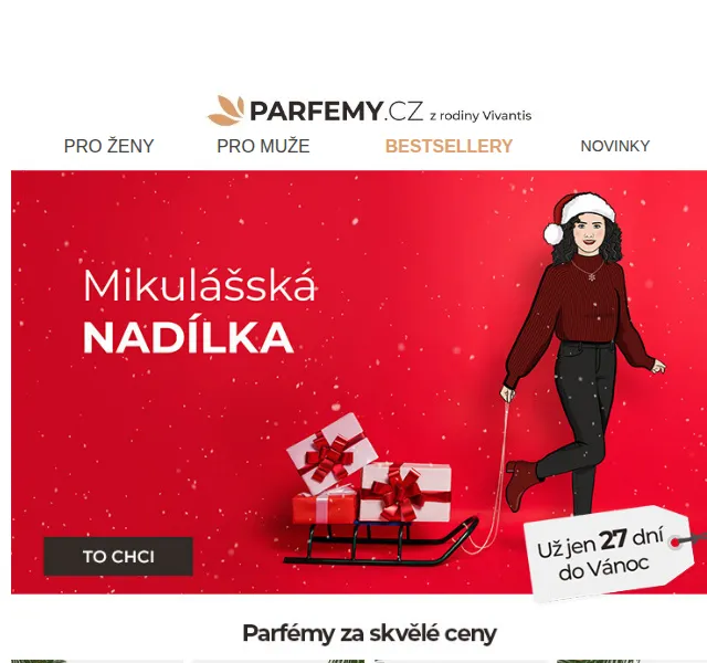 Parfemy.cz: Mikulášská nadílka parfémů – červen 2026 | Nuslet.cz