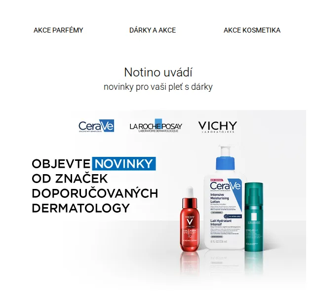 Notino: Dárky ze světa dermo péče – červen 2026 | Nuslet.cz