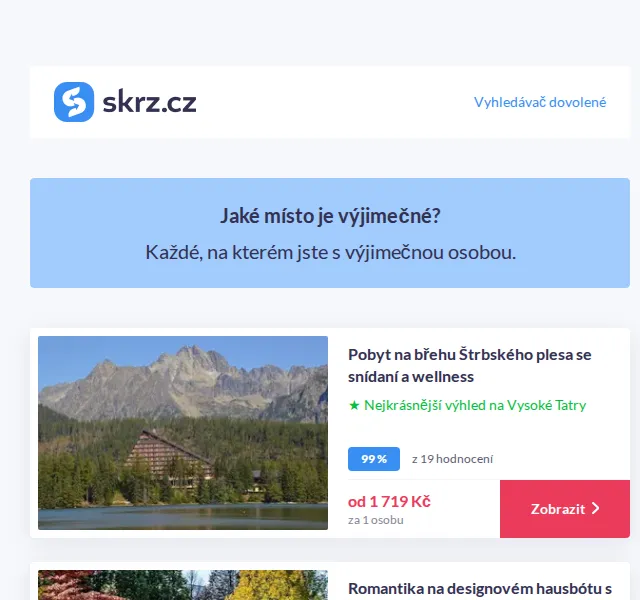 Skrz.cz: Výjimečné podzimní pobyty – červen 2026 | Nuslet.cz