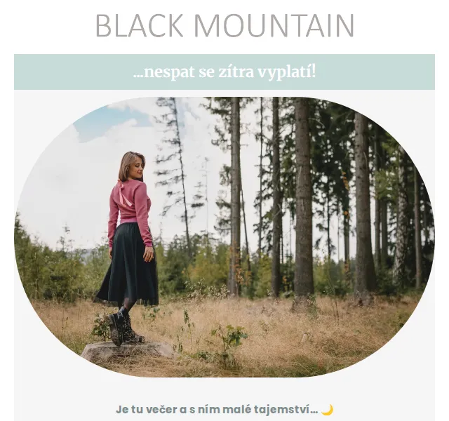 Black Mountain: Noční nákupy se slevou – duben 2026