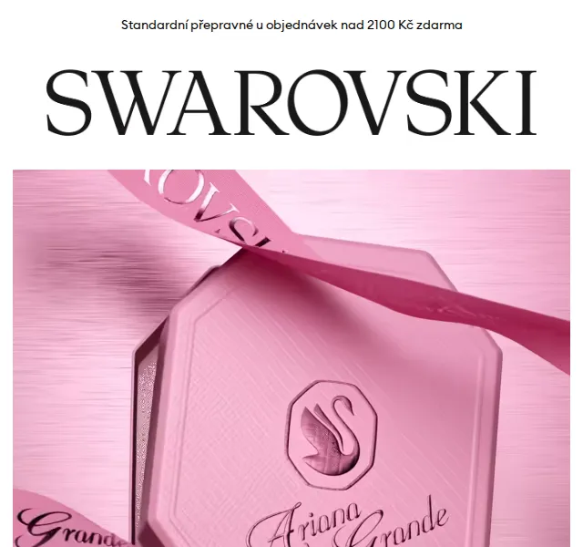 Swarovski: Ariana Grande kolekce limitovaná edice – červen 2026 | Nuslet.cz