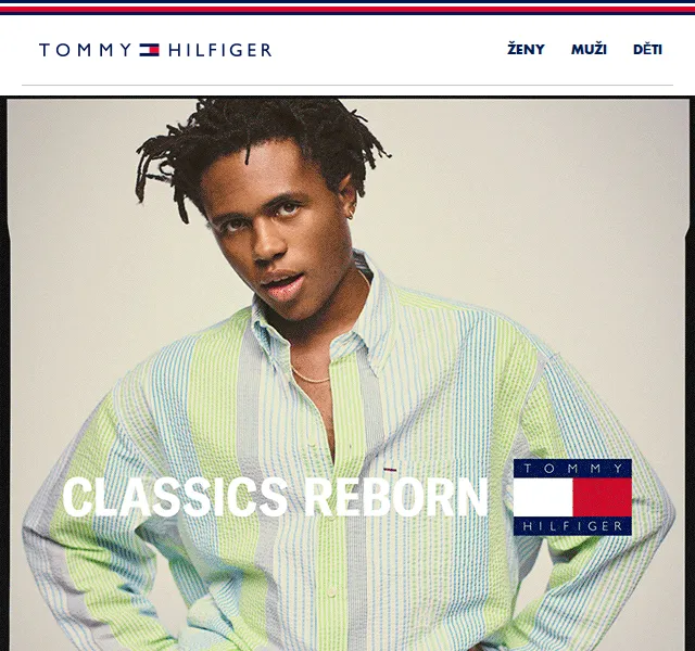 Tommy Hilfiger: klasické preppy kousky nových barev – červen 2026 | Nuslet.cz