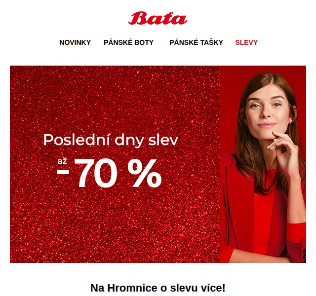 Baťa: Výprodej až -70 % – červen 2026 | Nuslet.cz