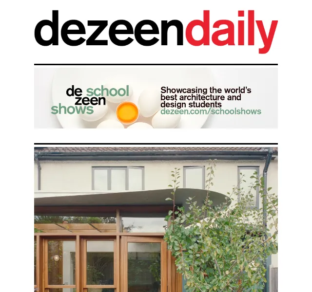 Dezeen Daily: Novinky z architektury a designu – červen 2026 | Nuslet.cz
