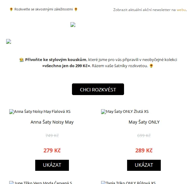 UrbanStore: Módní kousky do 299 Kč – červen 2026 | Nuslet.cz