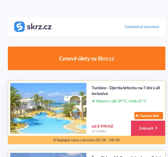 Skrz.cz: All inclusive Mallorca za 11 989 Kč – září 2026 | Nuslet.cz