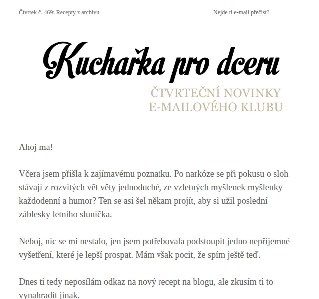 Florentýna - Kuchařka pro dceru: recept na pečené brambory s tvarohem – červen 2026 | Nuslet.cz