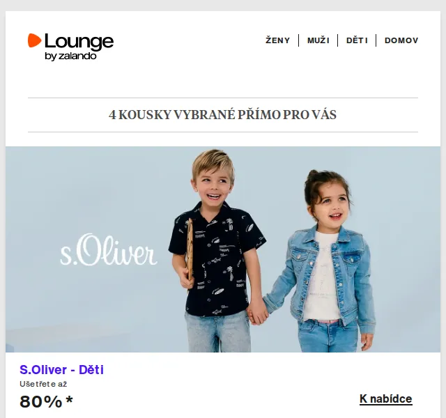 Lounge by Zalando: Nike, s.Oliver & Oakley až 80 % – duben 2026