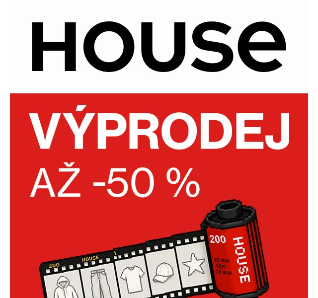 HOUSE: Výprodej letního oblečení – červenec 2026 | Nuslet.cz