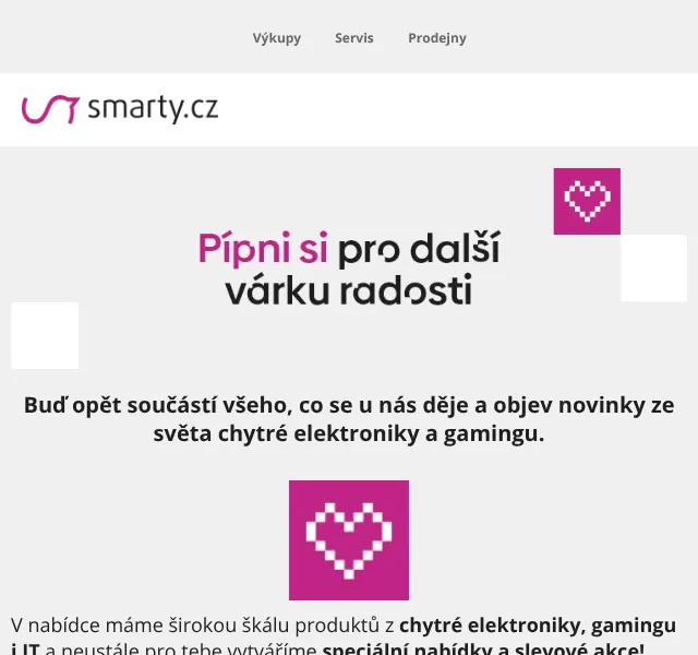 Smarty.cz: Chytrá elektronika a gaming – září 2026