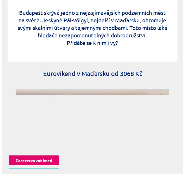 eSky: Eurovíkend v Maďarsku od 3 068 Kč – červen 2026 | Nuslet.cz