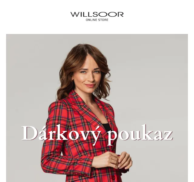 Košile Willsoor: Dárkové poukazy od 500 Kč – červen 2026 | Nuslet.cz