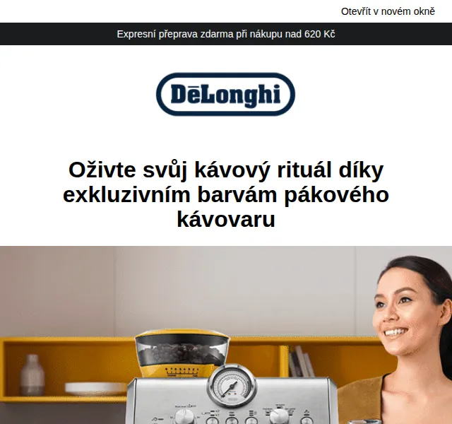 De'Longhi: Nové barvy kávovaru La Specialista Arte – červen 2026 | Nuslet.cz
