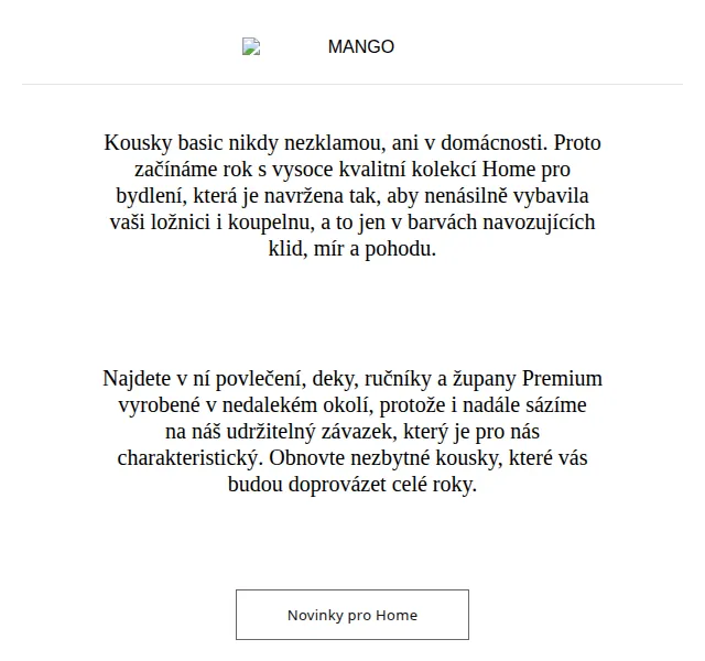 MANGO Home: Nová Premium kolekce pro váš domov – červen 2026 | Nuslet.cz