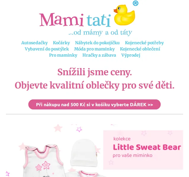 Mamitati.cz: Baby Nellys sleva 20 % – červen 2026 | Nuslet.cz