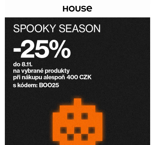 HOUSE: -25 % na vybrané produkty – červen 2026 | Nuslet.cz