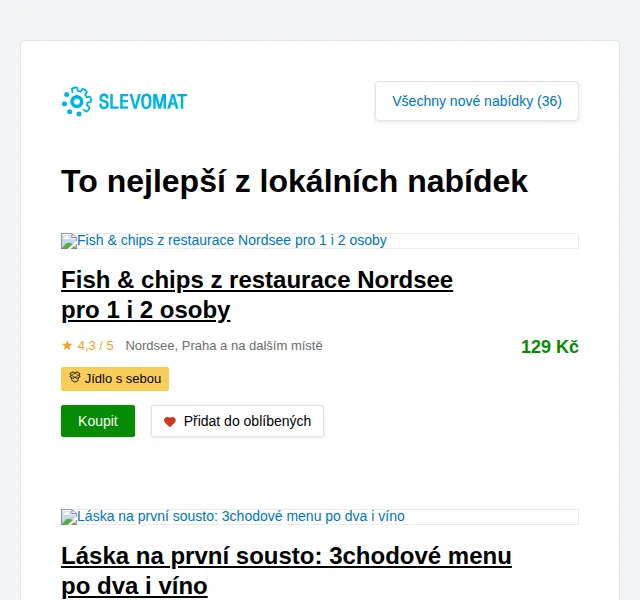 Slevomat: 3chodové menu po dva i víno od 1 299 Kč – červen 2026 | Nuslet.cz