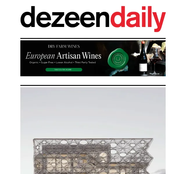 Dezeen Daily: Novinky z architektury a designu – červenec 2026 | Nuslet.cz