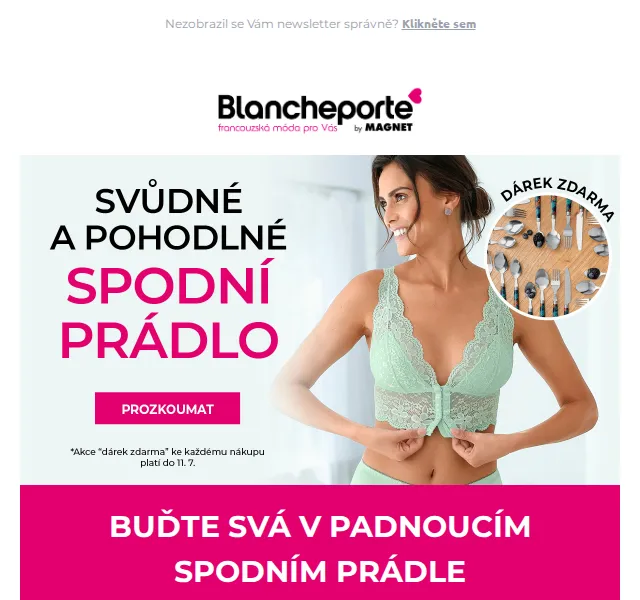 Blancheporte: sbírka spodního prádla – červen 2026 | Nuslet.cz
