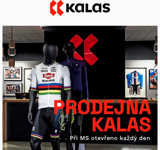 KALAS Sportswear: Otevření prodejny při MS v cyklokrosu – únor 2024 | Nuslet.cz