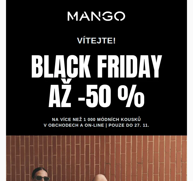 MANGO: Black Friday slevy až 50 % – červen 2026 | Nuslet.cz