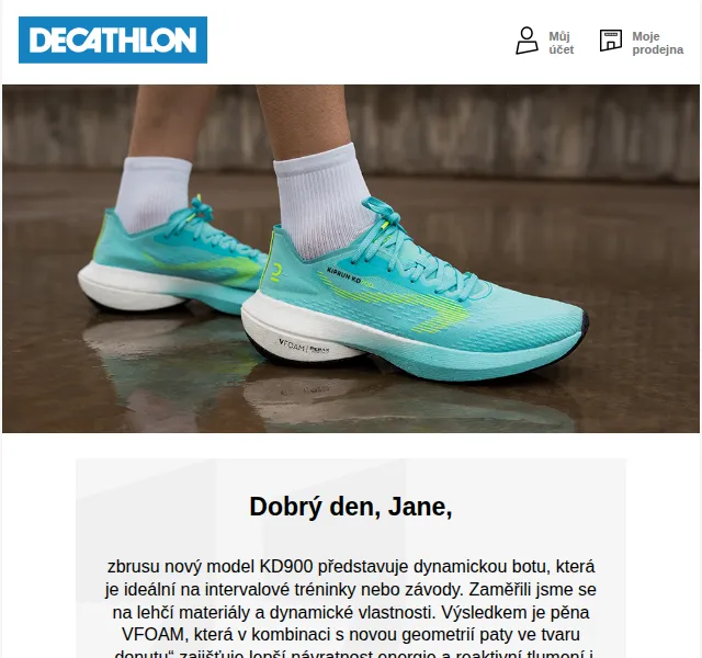 DECATHLON: Běžecké boty Kiprun KD900 od 2 899 Kč – červenec 2026 | Nuslet.cz