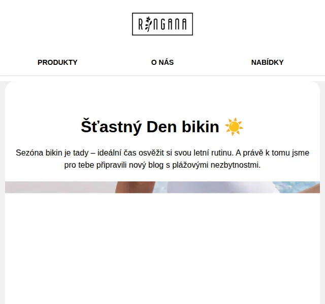 RINGANA: CAPS hydro a sleva 10 % na FRESH pack antiox – červenec 2025 | Nuslet.cz