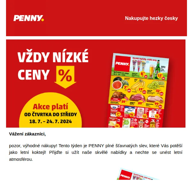 Penny: Sleva 47 % na banány – červenec 2024 | Nuslet.cz