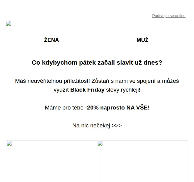 Cropp: –20 % na vše – Black Friday červen 2026 | Nuslet.cz