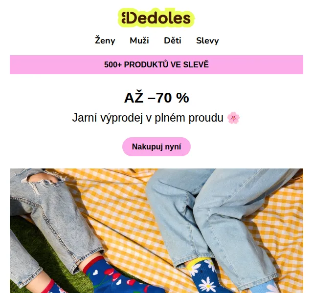 Dedoles.cz: sleva až 70 % – duben 2026 | Nuslet.cz