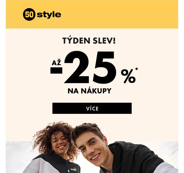 50style: Týden plný slev – červen 2026 | Nuslet.cz