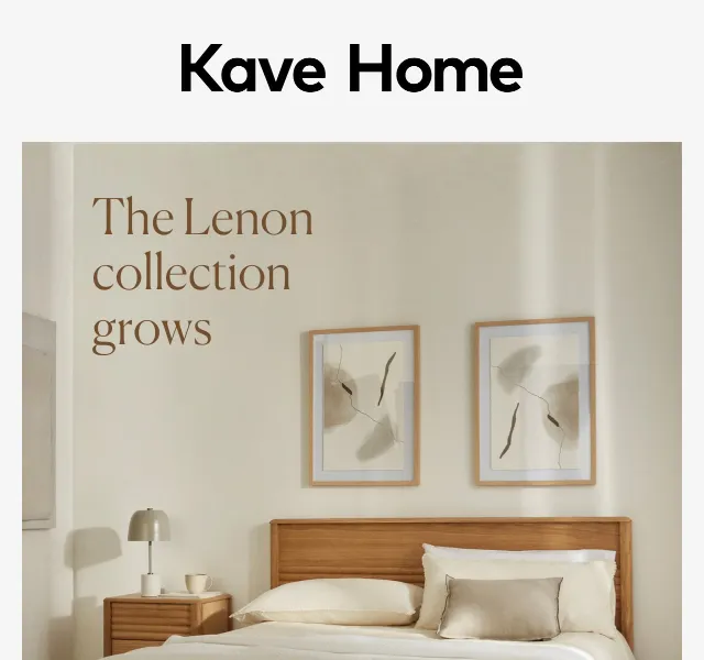 Kave Home Sale: Nové kousky kolekce Lenon – červen 2026 | Nuslet.cz