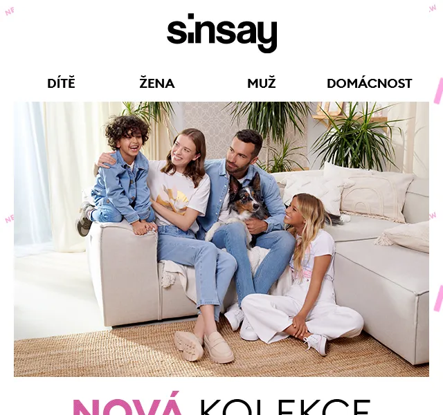 Sinsay: Nová kolekce Jaro 2026 – červen 2026 | Nuslet.cz