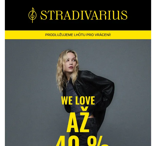 Stradivarius: až -40 % na oblečení – červen 2026 | Nuslet.cz
