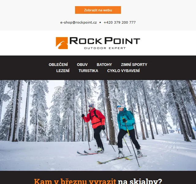 Rock Point: Skialpové vybavení a kurzy – červen 2026 | Nuslet.cz