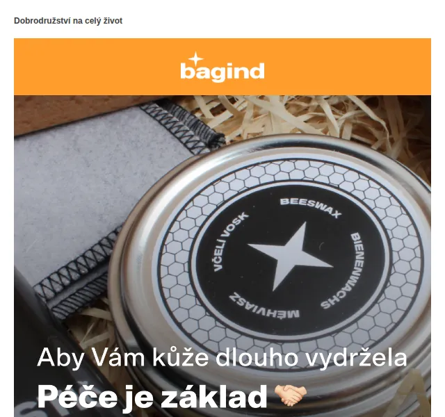 Bagind: Péče o kožené doplňky – červen 2026 | Nuslet.cz