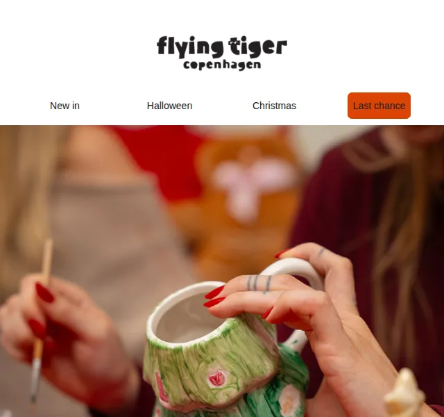 Flying Tiger Copenhagen: DIY Christmas mug – červen 2026 | Nuslet.cz