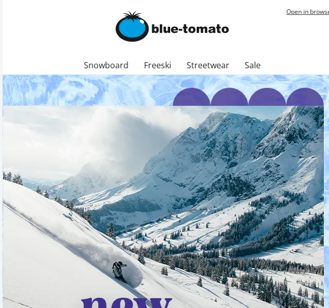 BLUE TOMATO: Freeride výbava od 360 Kč – červen 2026 | Nuslet.cz