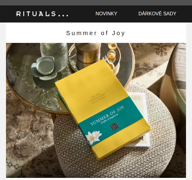 Rituals: Summer of Joy dárková sada – červen 2026 | Nuslet.cz