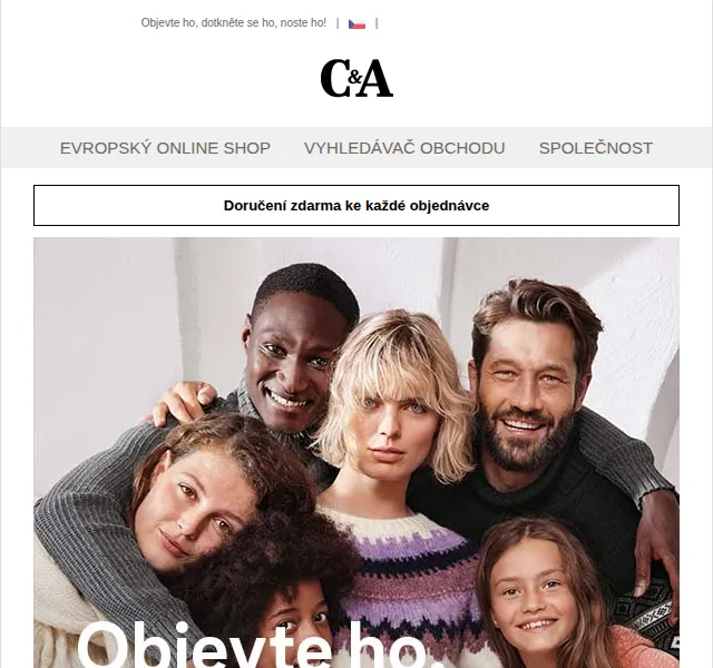 C&A: Úpletová móda pro zimu – červen 2026 | Nuslet.cz