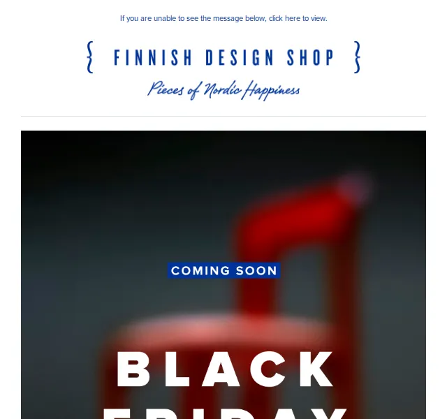 Finnish Design Shop: Black Friday Early Access – červen 2026 | Nuslet.cz