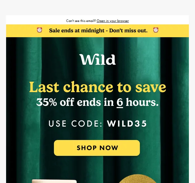 Wild: 35% sleva na deodoranty – červen 2026 | Nuslet.cz