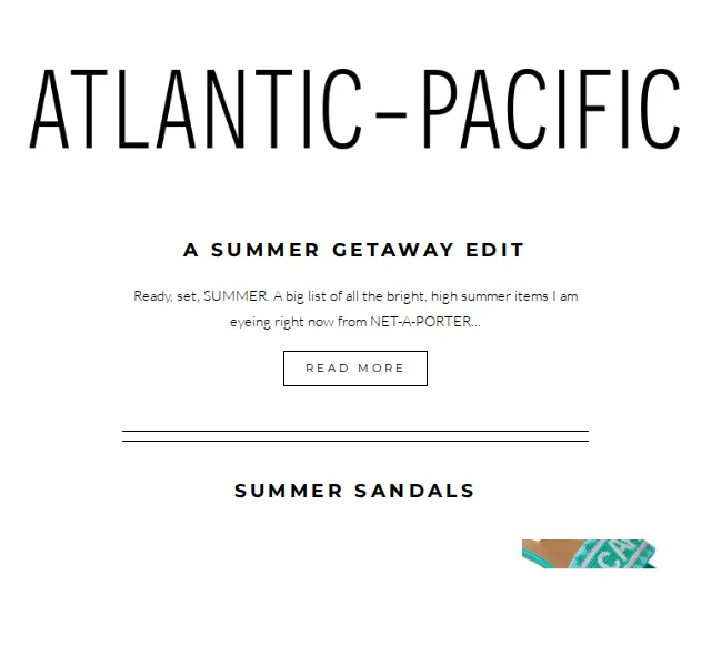 ATLANTIC-PACIFIC: letní kolekce z NET-A-PORTER – červenec 2026 | Nuslet.cz