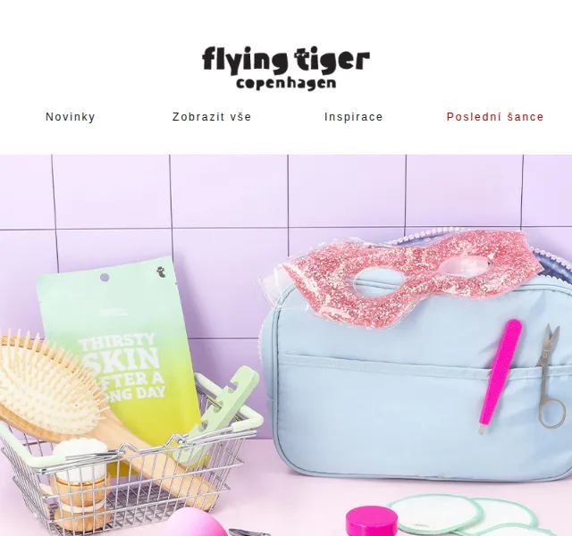 Flying Tiger Copenhagen: Nová kolekce krásy a péče o sebe – červenec 2026 | Nuslet.cz
