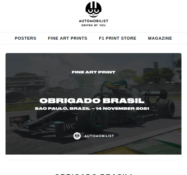 Automobilist: Lewis Hamilton Fine Art Print – červenec 2026 | Nuslet.cz
