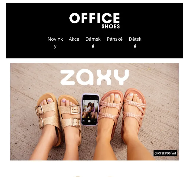 Office Shoes: Letní kolekce ZAXY – srpen 2026 | Nuslet.cz