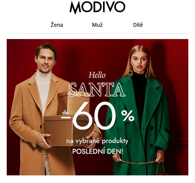 Modivo: Slevy do -60% na Jack & Jones, Tommy Hilfiger a BOSS – červen 2026 | Nuslet.cz